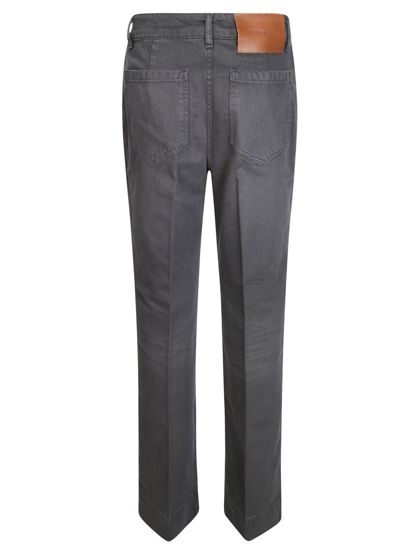 Victoria Beckham Alina Straight-Leg Denim Jeans