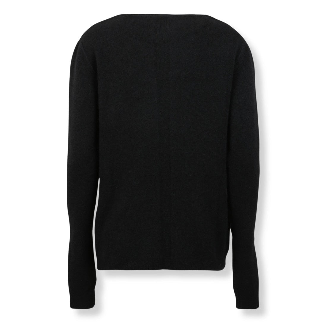 Rick Owens Sculptural Knit Top With Asymmetrical Silhouette