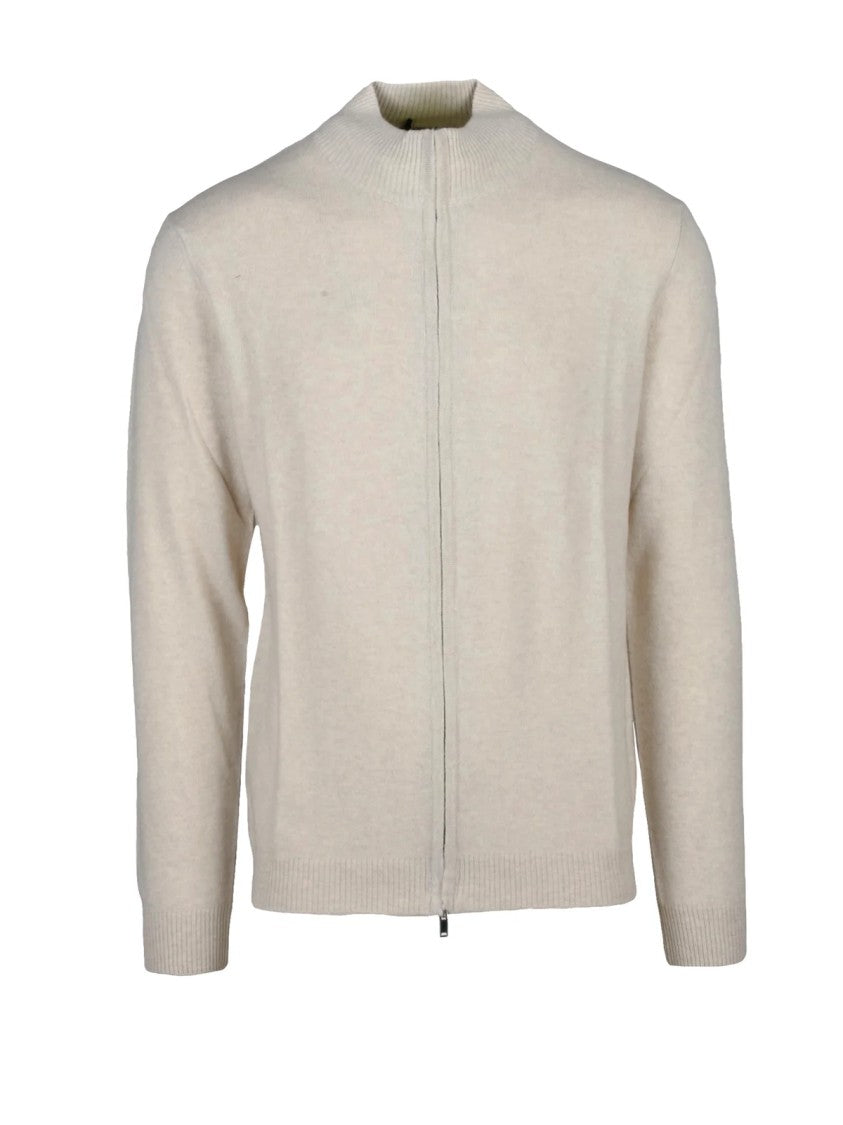 Daniele Fiesoli Beige Cashmere Cardigan