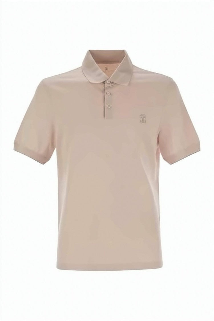 Brunello Cucinelli Short-Sleeved Polo Shirt With Classic Collar