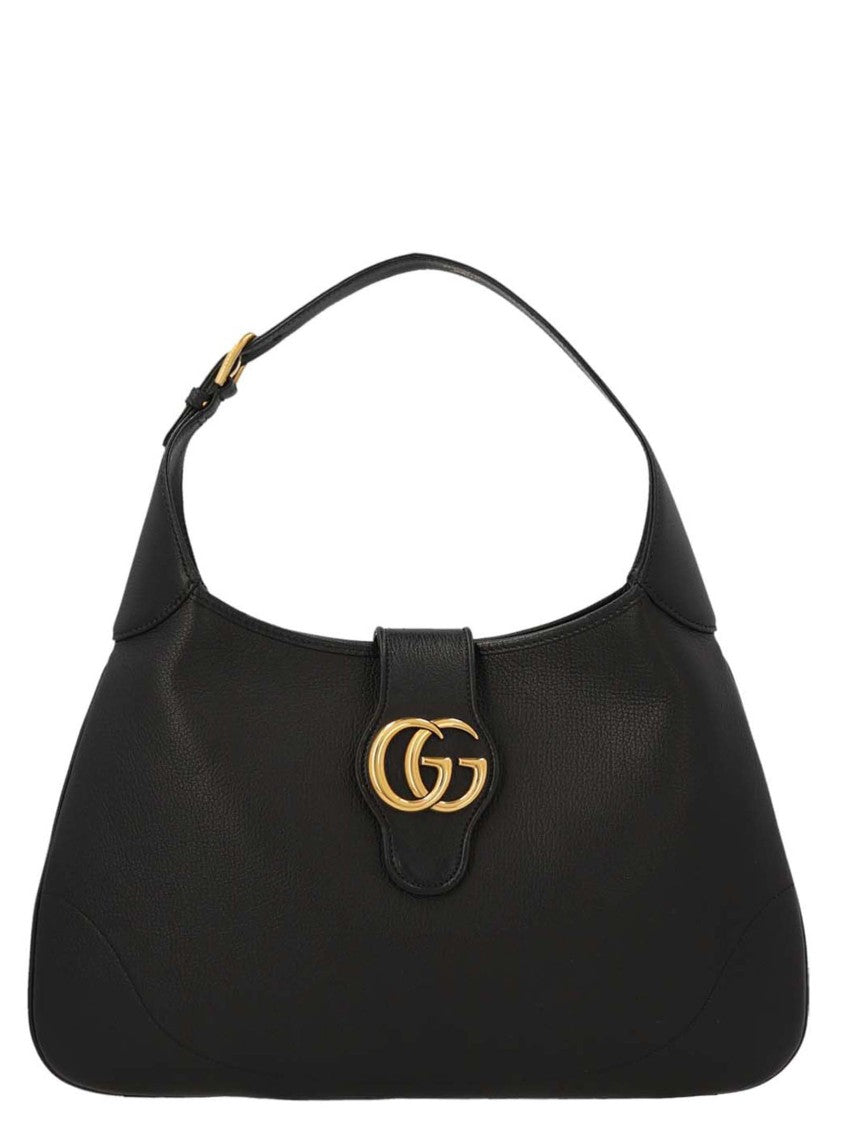 Gucci Soft Brown Leather Midi Bag