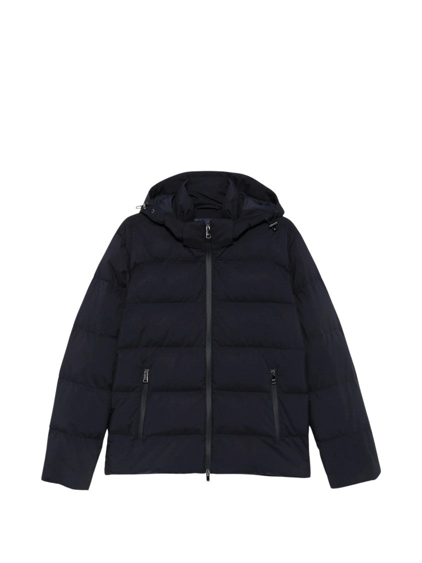 Paul & Shark Giubbotto In Piuma Padded Black Down Jacket
