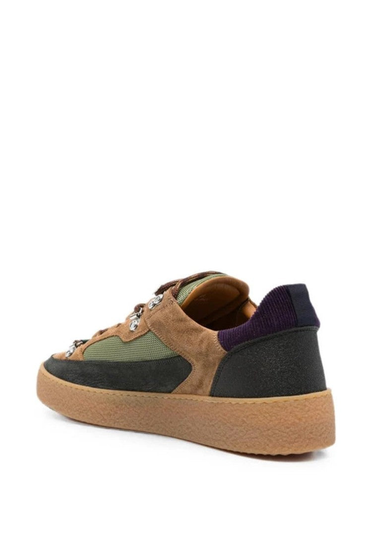 Dsquared2 Multicolor Suede-Leather Chunky Sneaker