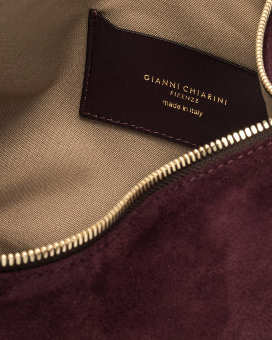 Gianni Chiarini Amarone Cleo Suede Hobo Bag