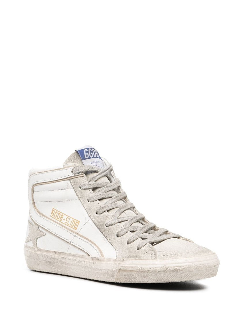 Golden Goose Silk And Nylon Color Block Sneakers