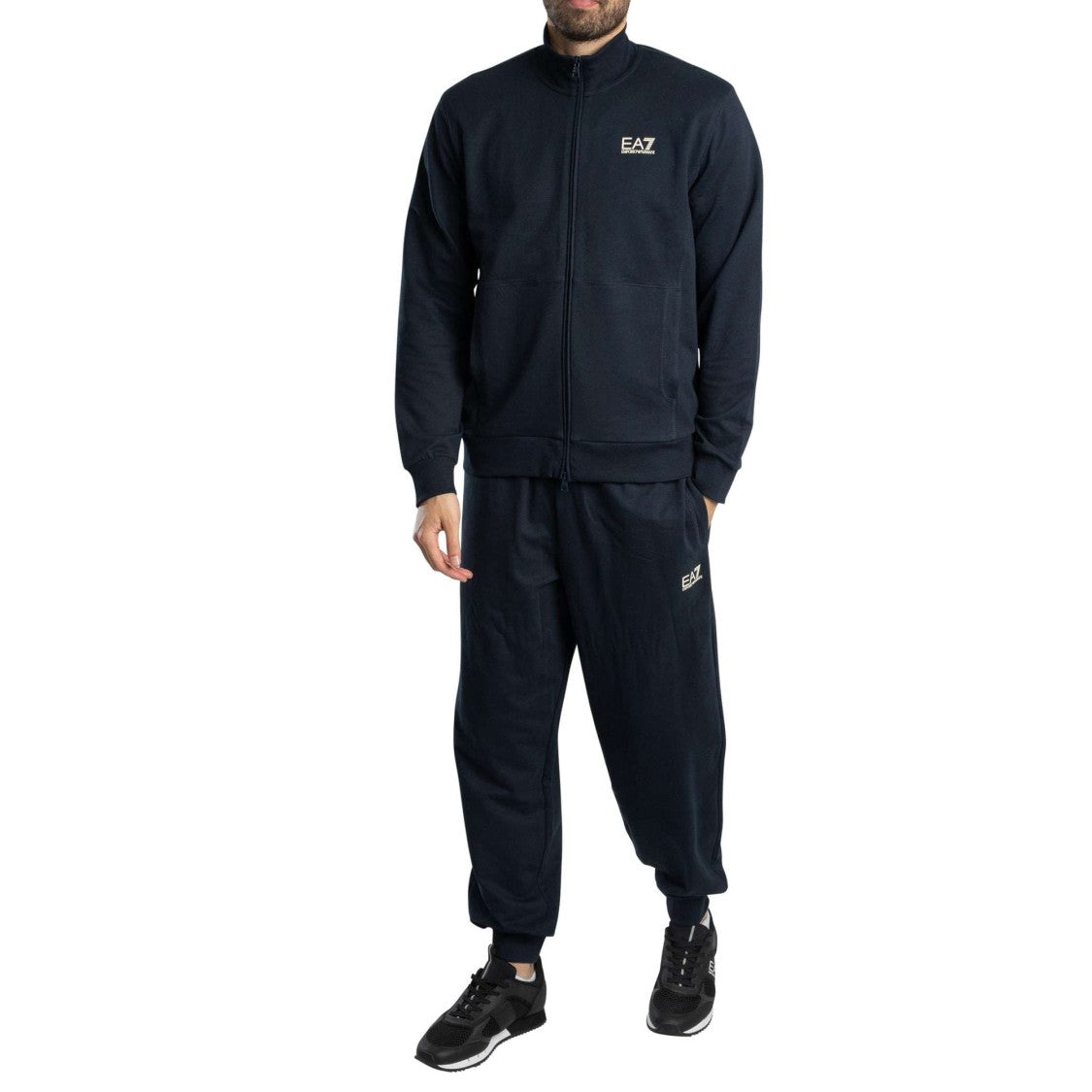Emporio Armani Zip-Up Tracksuit With High Collar