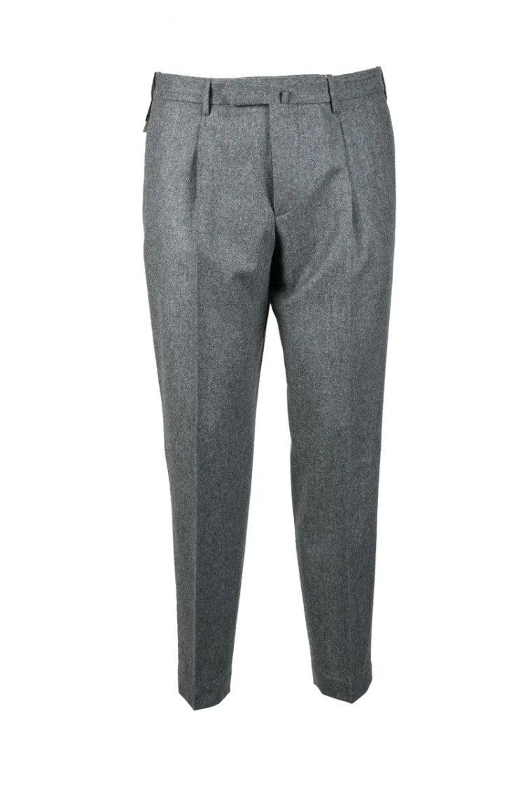 Santaniello Rima Rima Wool Trousers - Grey
