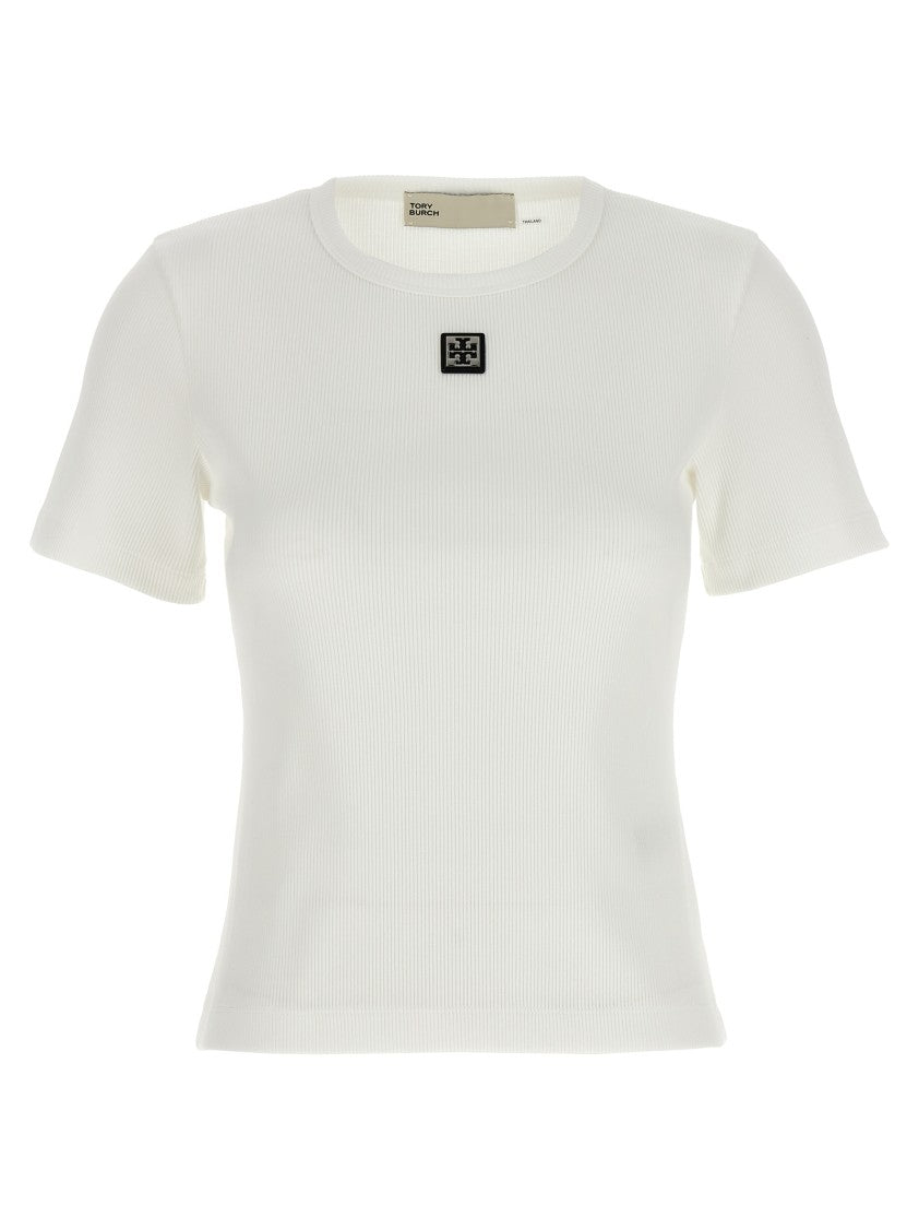 Tory Burch Logo Plaque T-Shirt