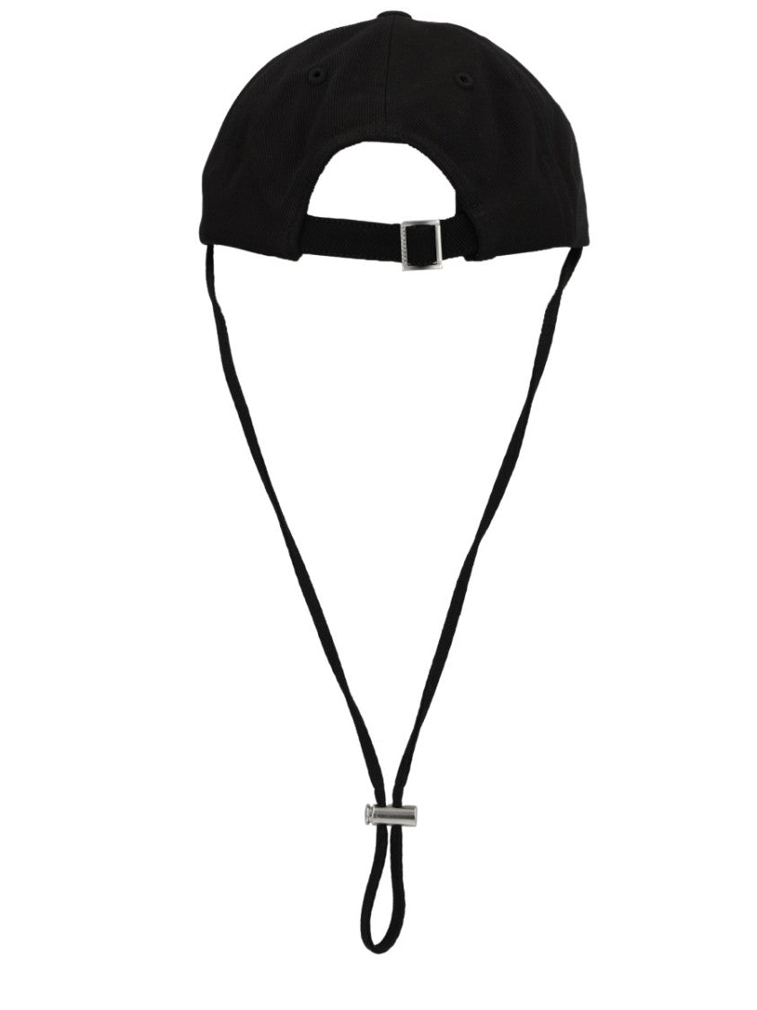 Jacquemus Artichaut Distressed Brim Cotton Baseball Cap