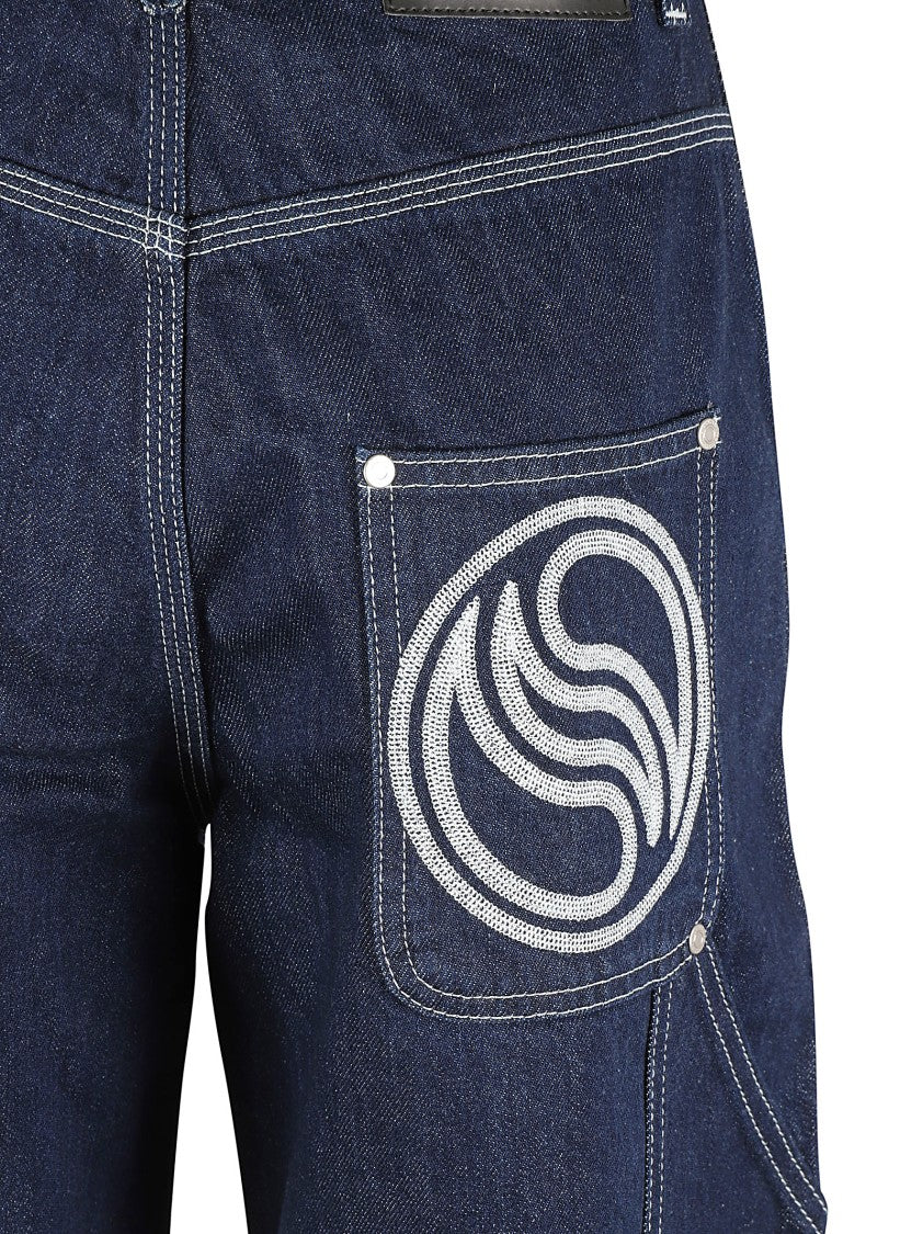 Stella Mccartney Relaxed Wide-Leg Jeans With High Waist