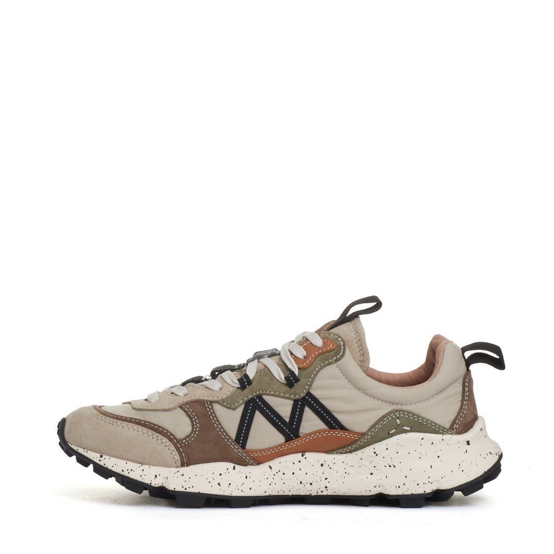 Flower Mountain Sand/Brown Leather Sneakers