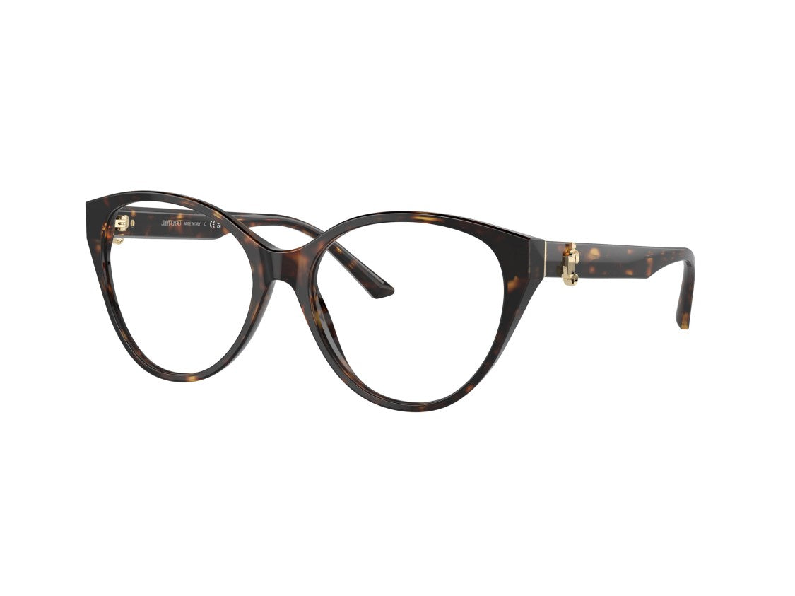 Jimmy Choo Gold 0Jc3009 Tortoiseshell Cat-Eye Round Sunglasses