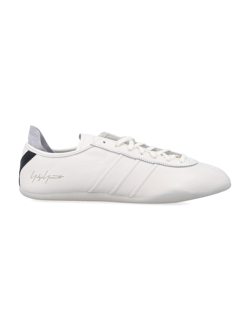 Y-3 Tokyo Off-White Leather Sneakers