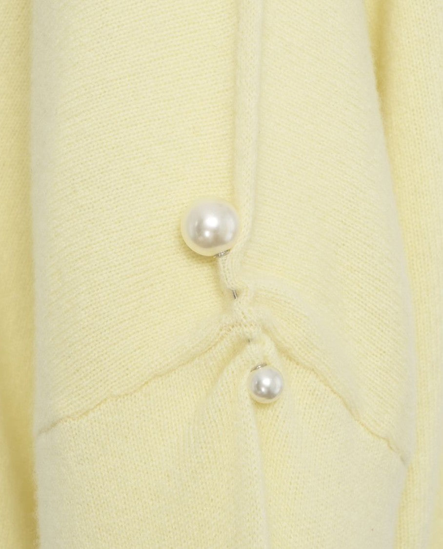 Mvm Cashmere Sweater With Pearls