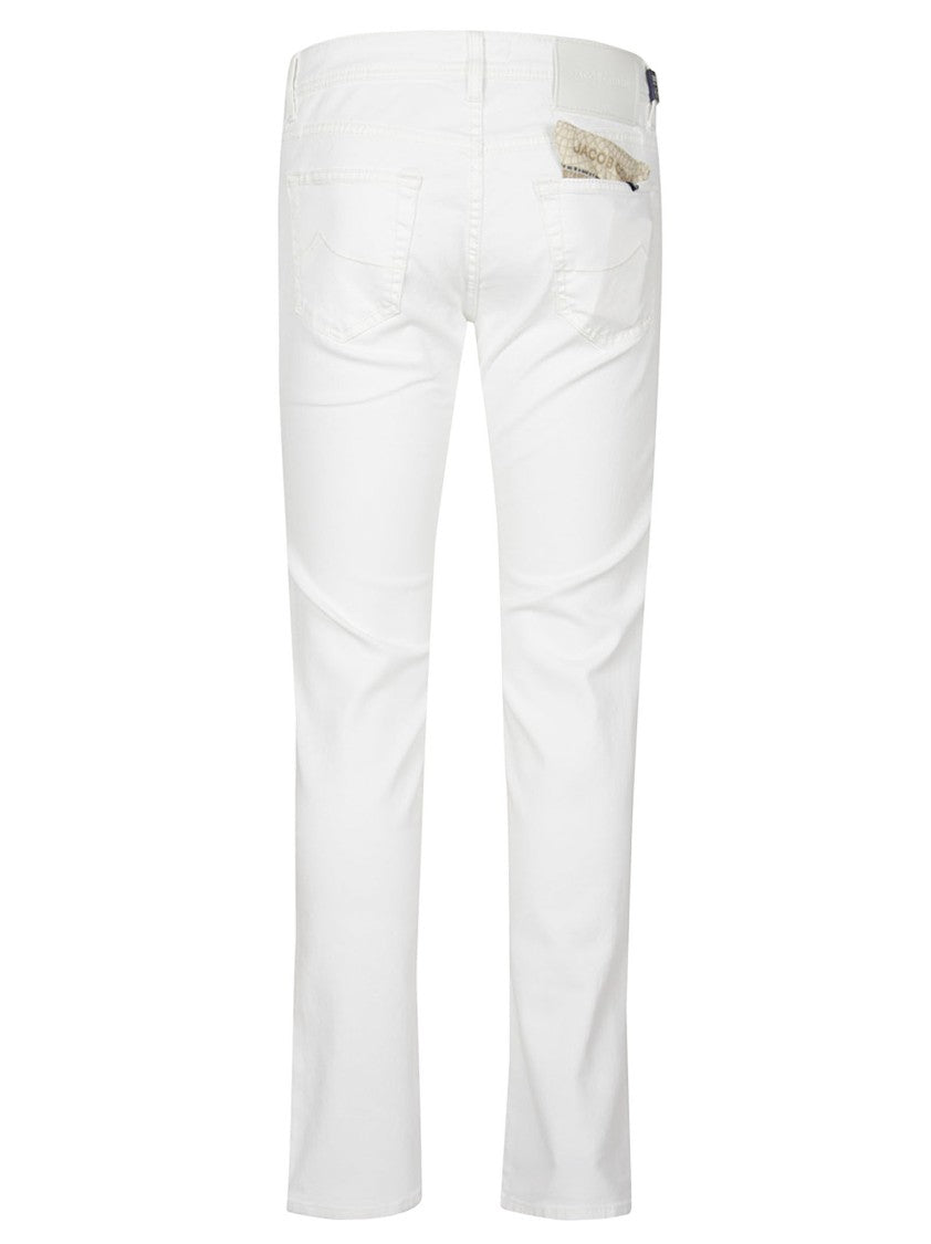 Jacob Cohen White Nick Bull Slim Jeans
