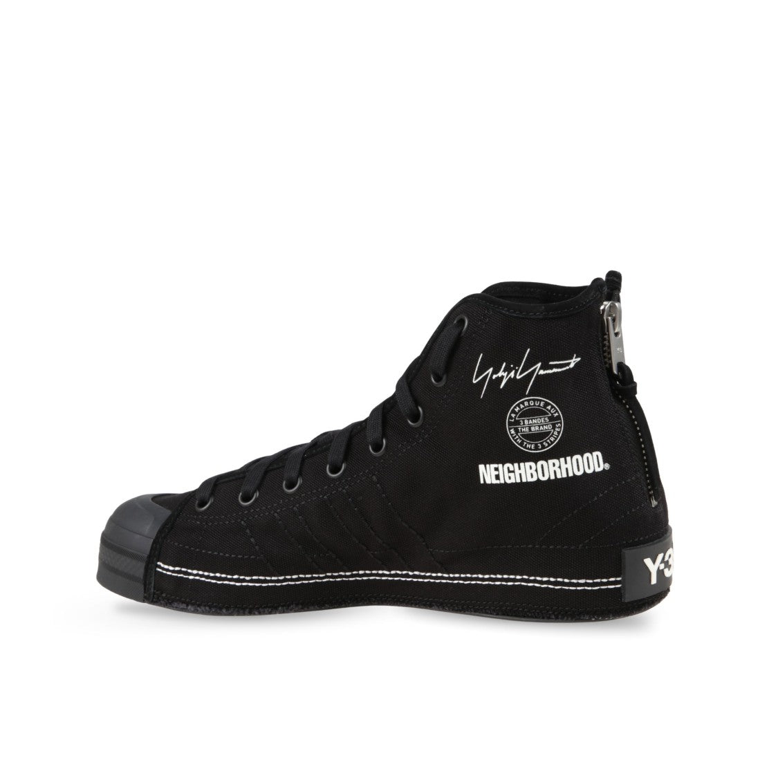 Y-3 Nizza Hi Canvas High-Top Sneakers