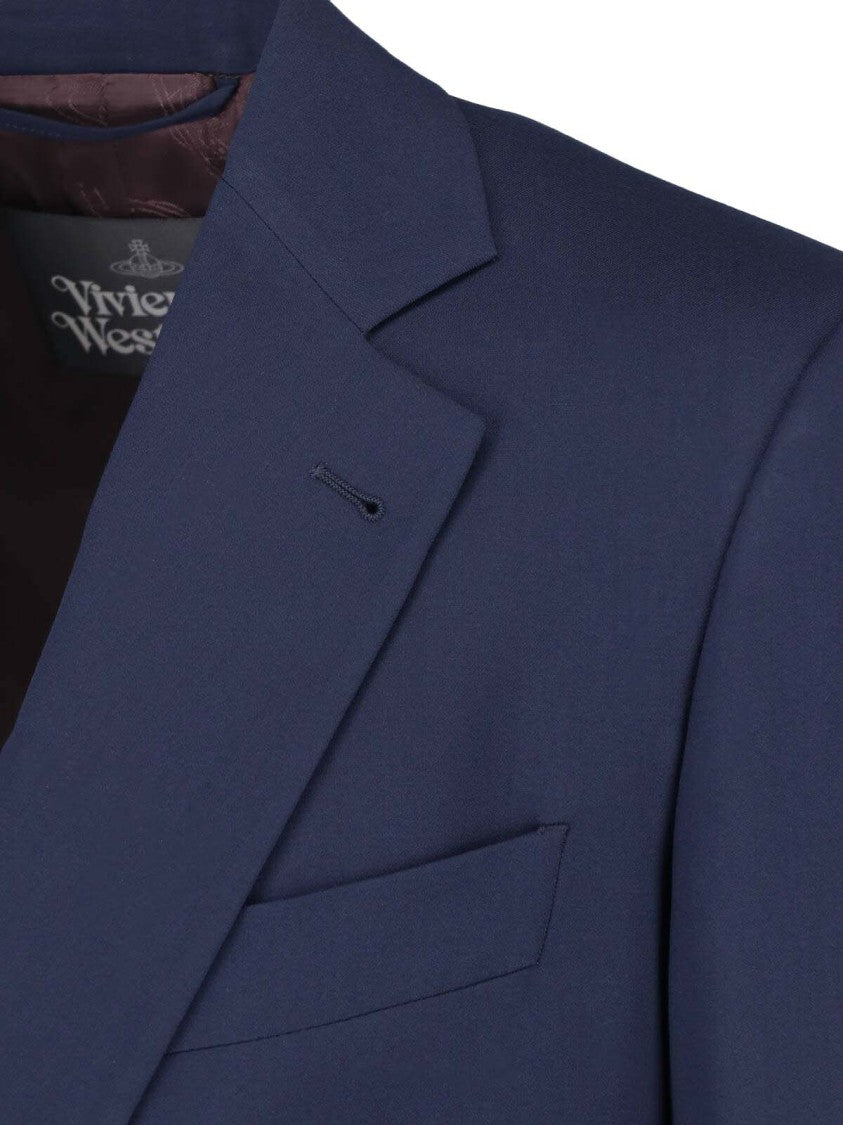 Vivienne Westwood Tailored Double-Breasted Classic Notch Lapel Blazer