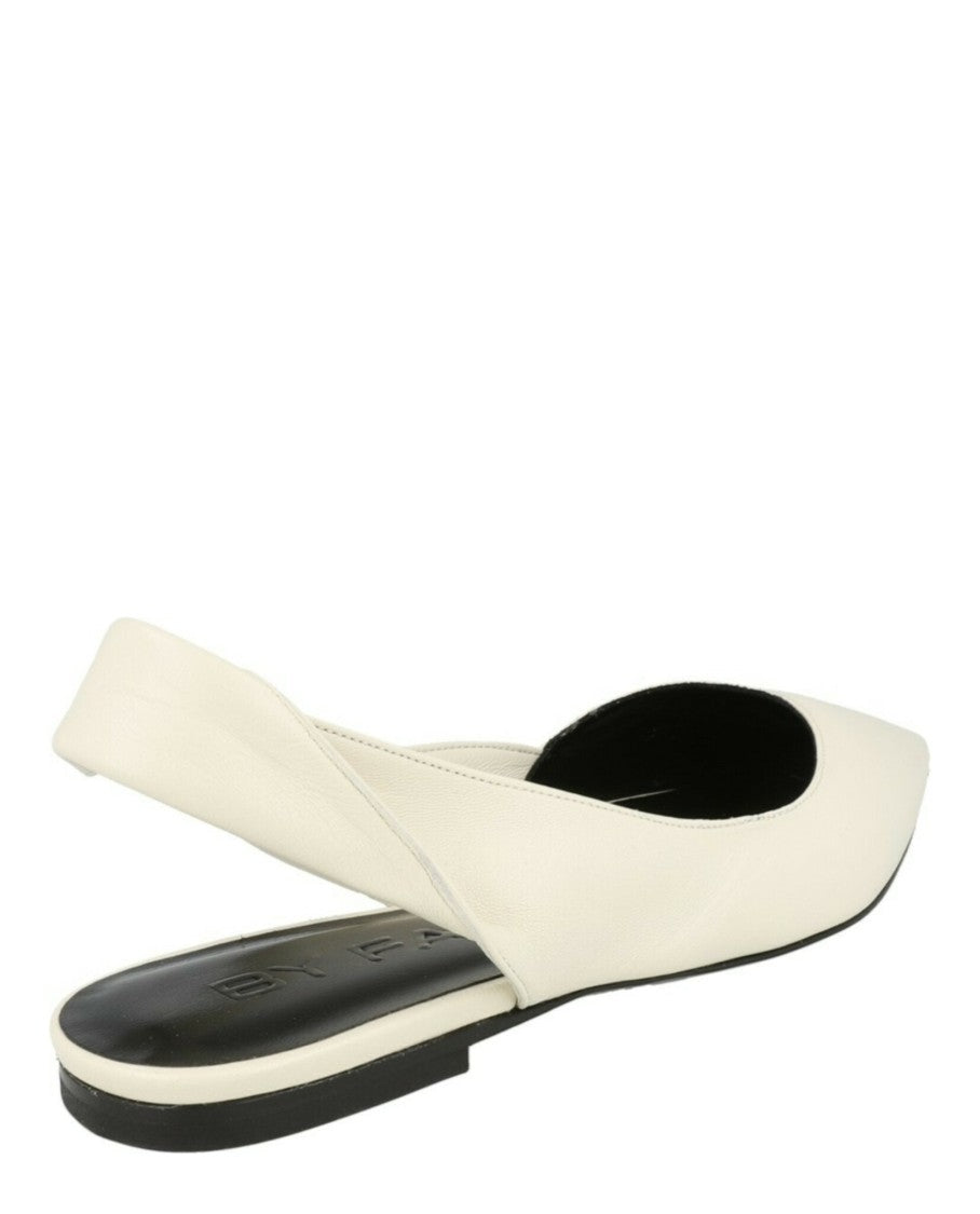 By Far Yasha Leather Flats