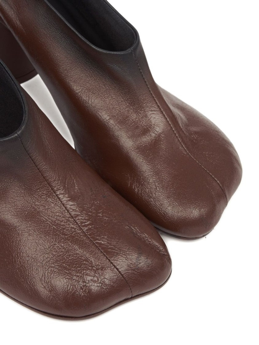 Mm6 By Maison Margiela Court Shoe In Ovine Leather