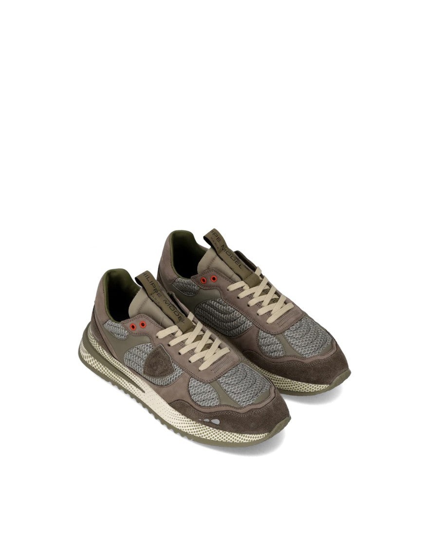 Philippe Model Olympique Fango/Verde Militare Sneakers