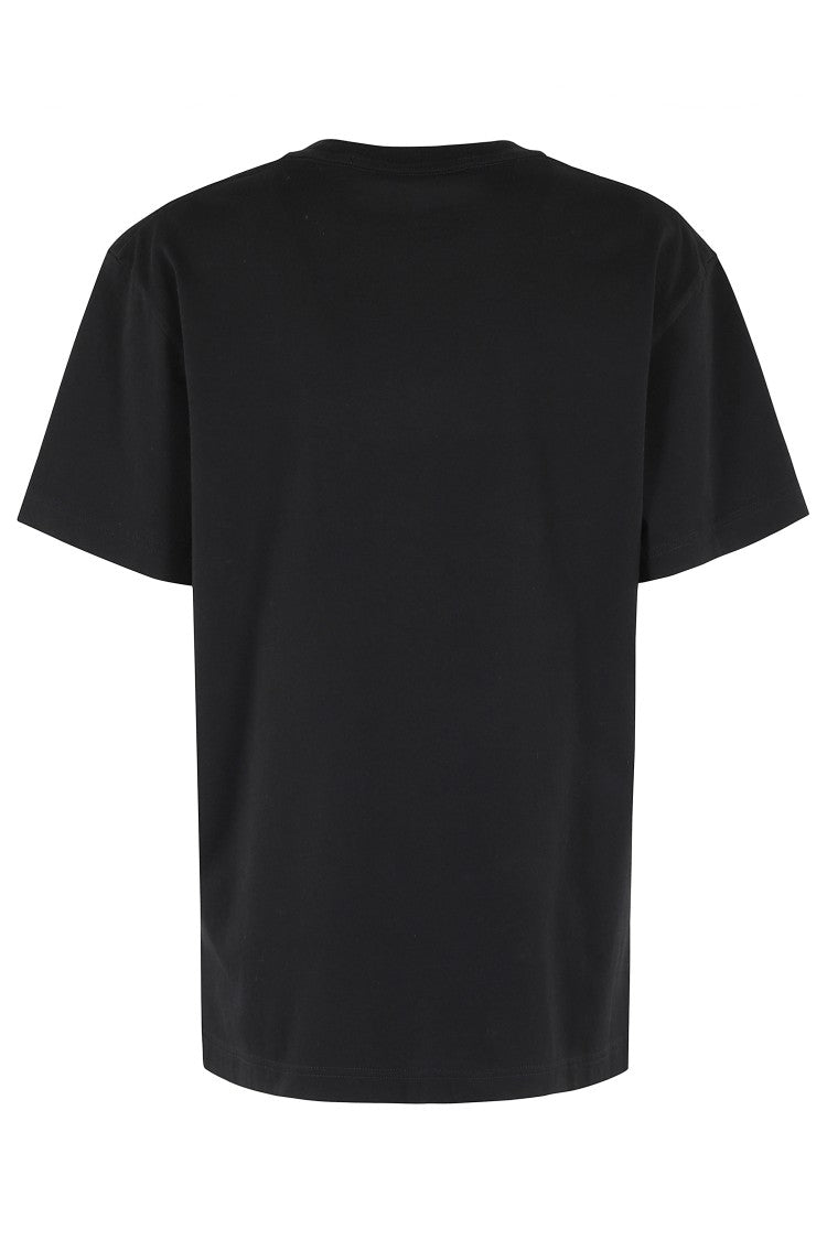 Alexander Wang Distressed Logo Short Sleeve Tee