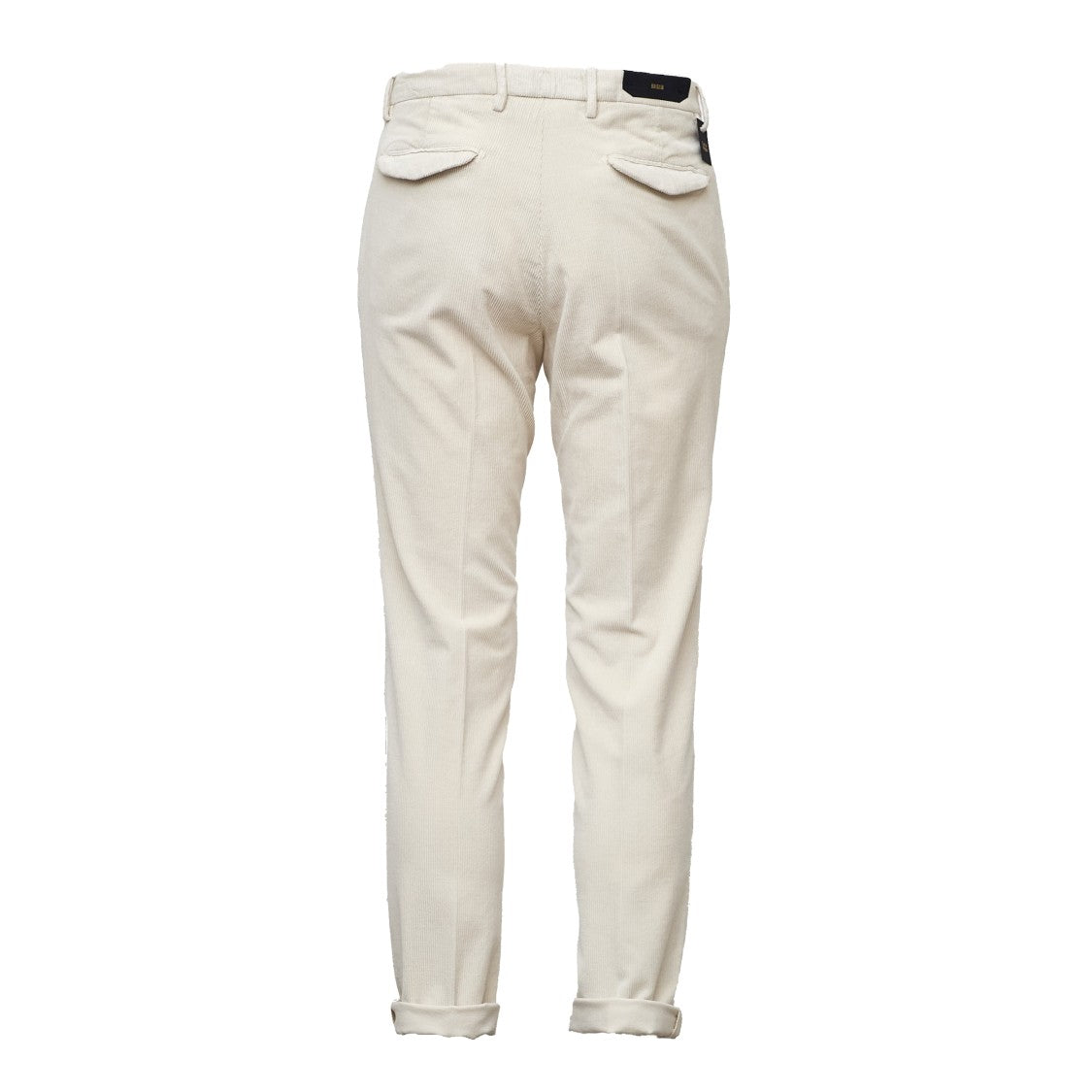 Briglia 1949 Slim-Fit Light Beige Trousers With Pinces And Practical Pockets