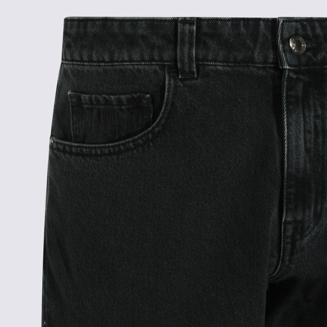 Canali Straight-Leg High-Waisted Jeans With Minimalist Design