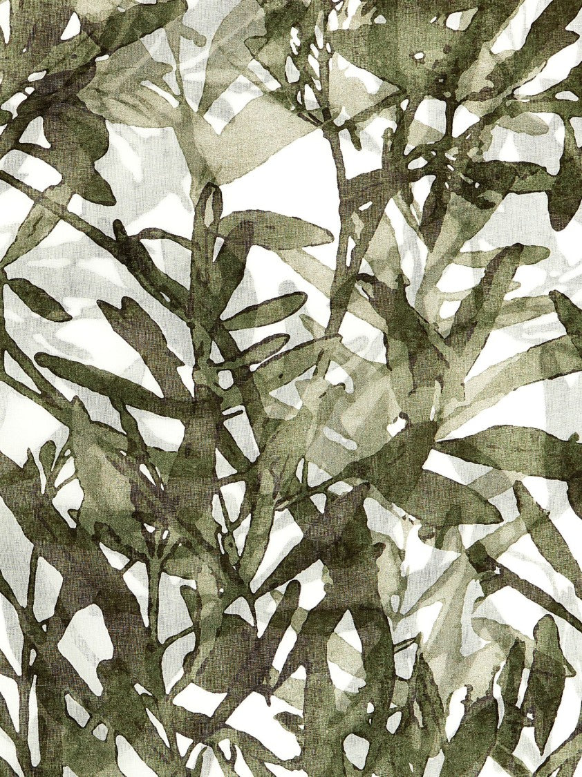 Brunello Cucinelli 'Herbarium Print' Scarf