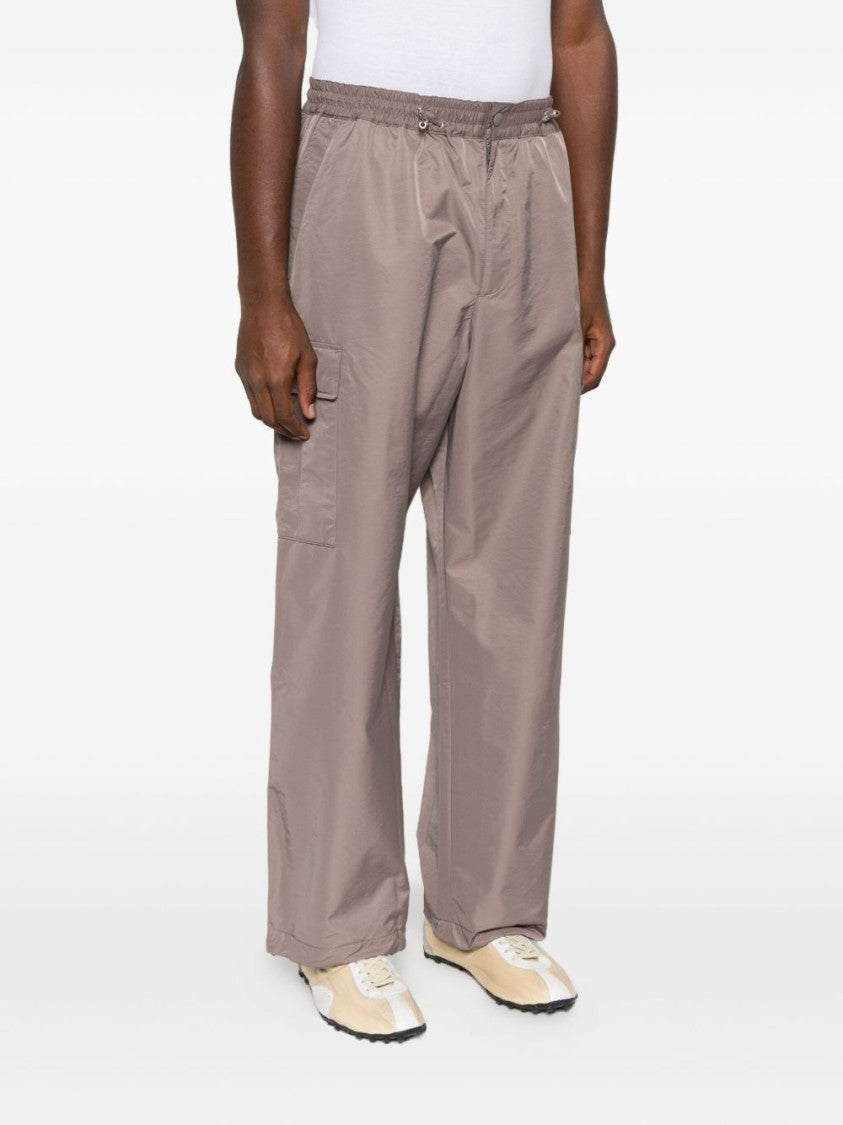Kenzo Beige Cargo Pocket Drawstring Trousers