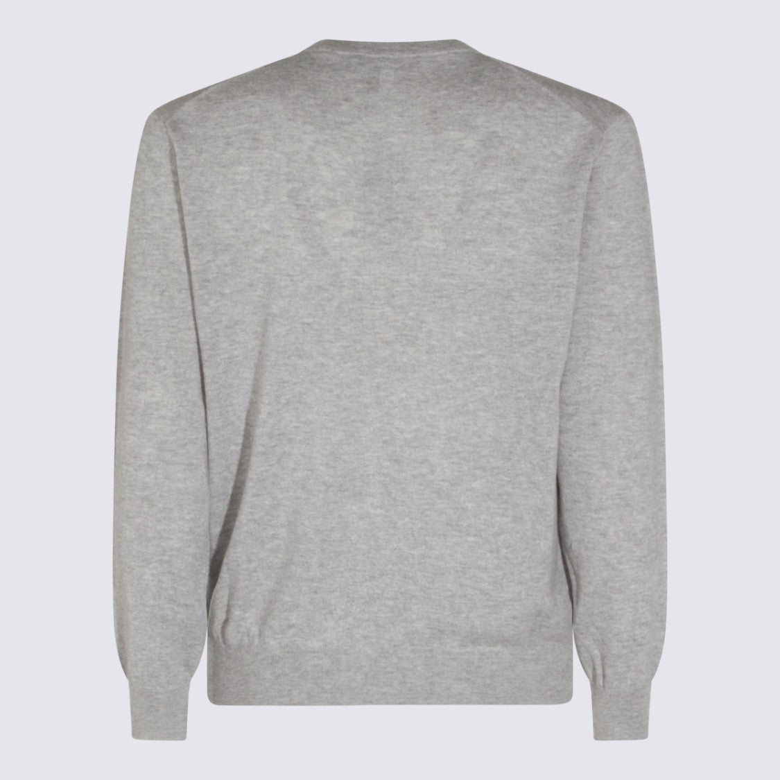 Canali Fine-Knit Crew Neck Sweatshirt With Ribbed Detailing