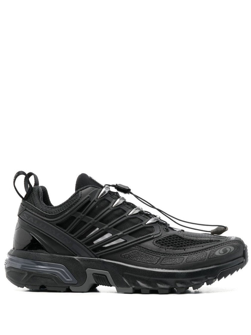 Salomon Black Acs Pro Sneaker With Cushioned Sole