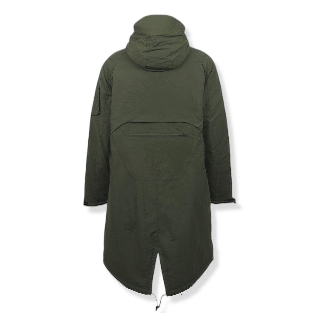 Jg1 Hybrid Down Parka With Structured Silhouette