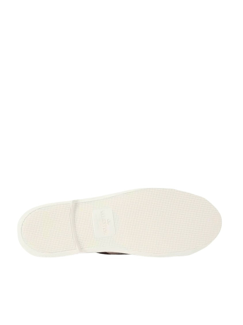 Valentino Garavani Low-Profile Textured Cotton Valentino Garavani Sneakers