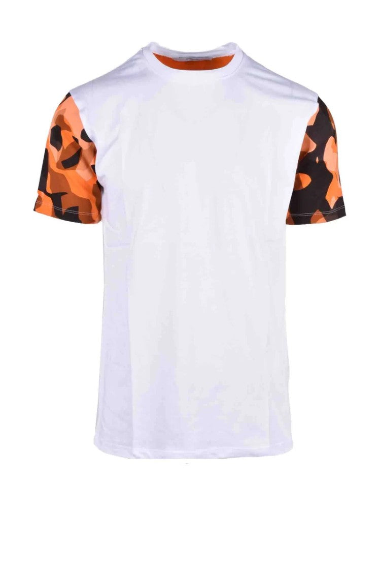 Takeshy Kurosawa White Camouflage Cotton T-Shirt
