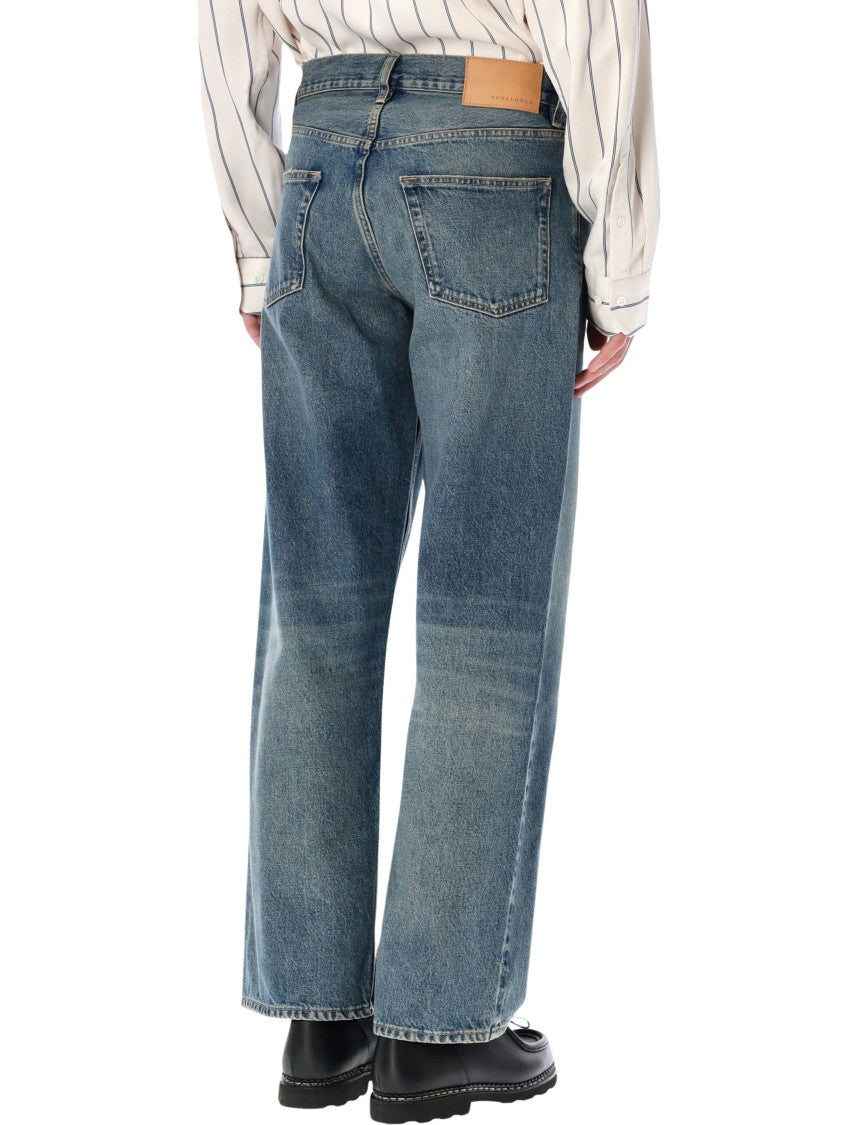 Sunflower Organic Cotton Indigo Vintage Washed Jeans