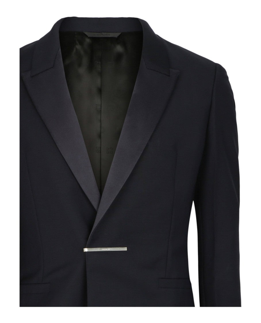 Givenchy Evening Jacket With Metal Clip Closure