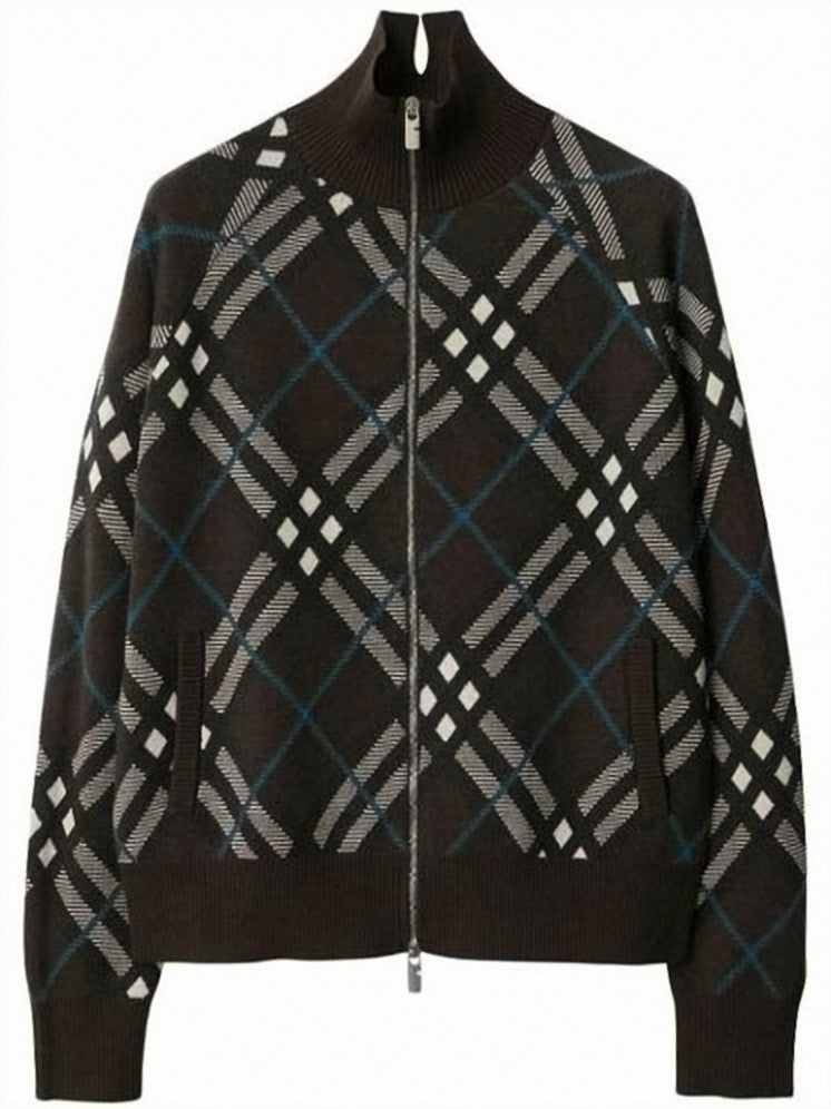 Burberry Cropped Double-Breasted Jacket With Epaulets