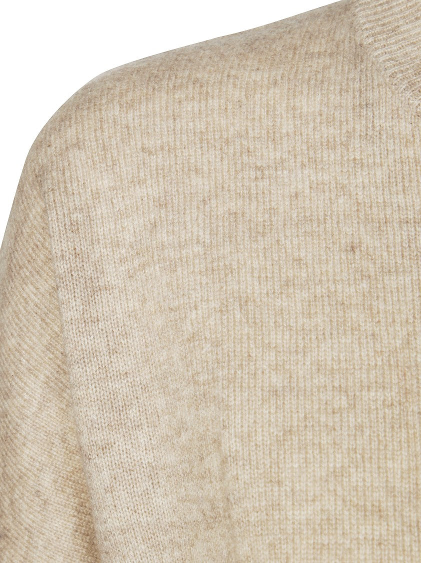 Absolut Cashmere Crew Neck Over Glove Sleeve