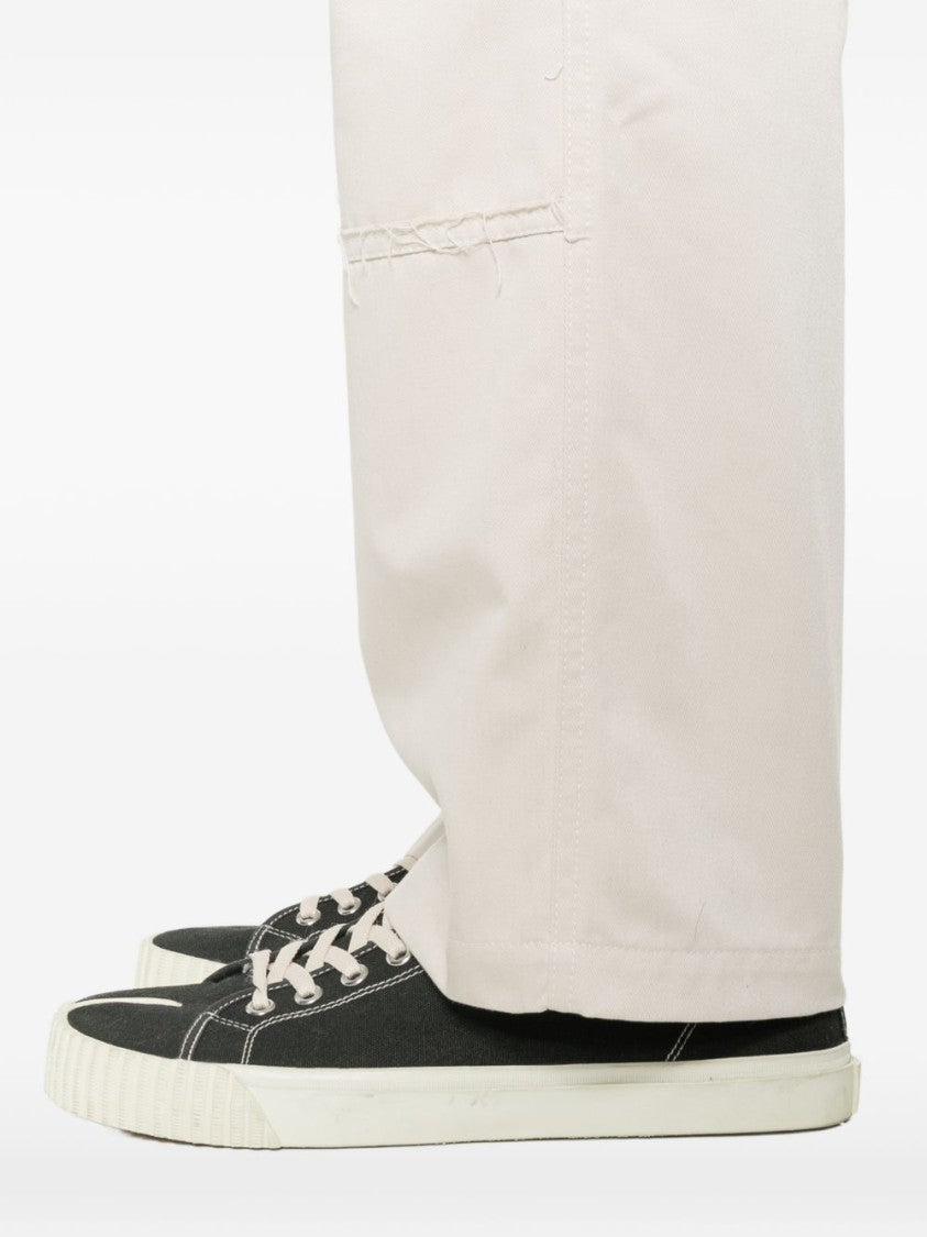 Mm6 By Maison Margiela Relaxed Wide-Leg Pants With High Waist