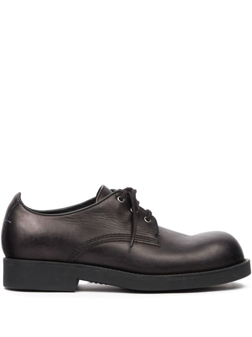 Mm6 By Maison Margiela Low-Cut Calf Leather Shoes