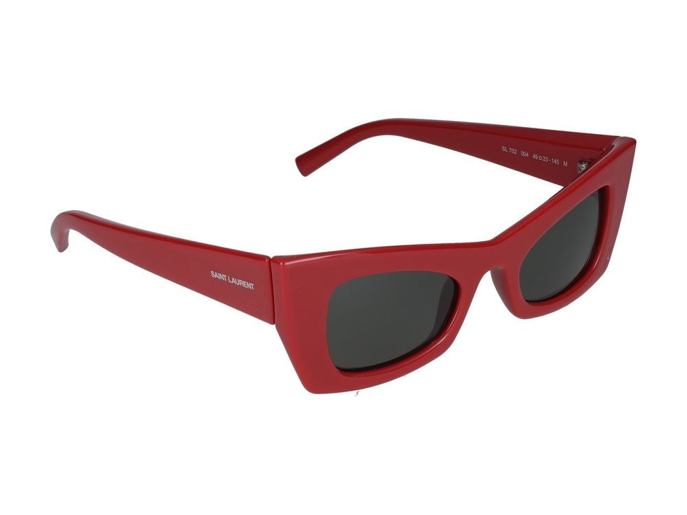 Saint Laurent Sunglasses Saint Laurent Sl 702 004 Red Red Grey 49/23/145