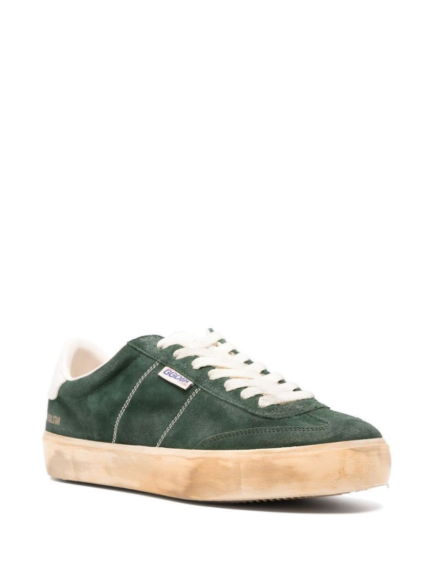 Golden Goose Panelled Nappa Sneakers With Logo