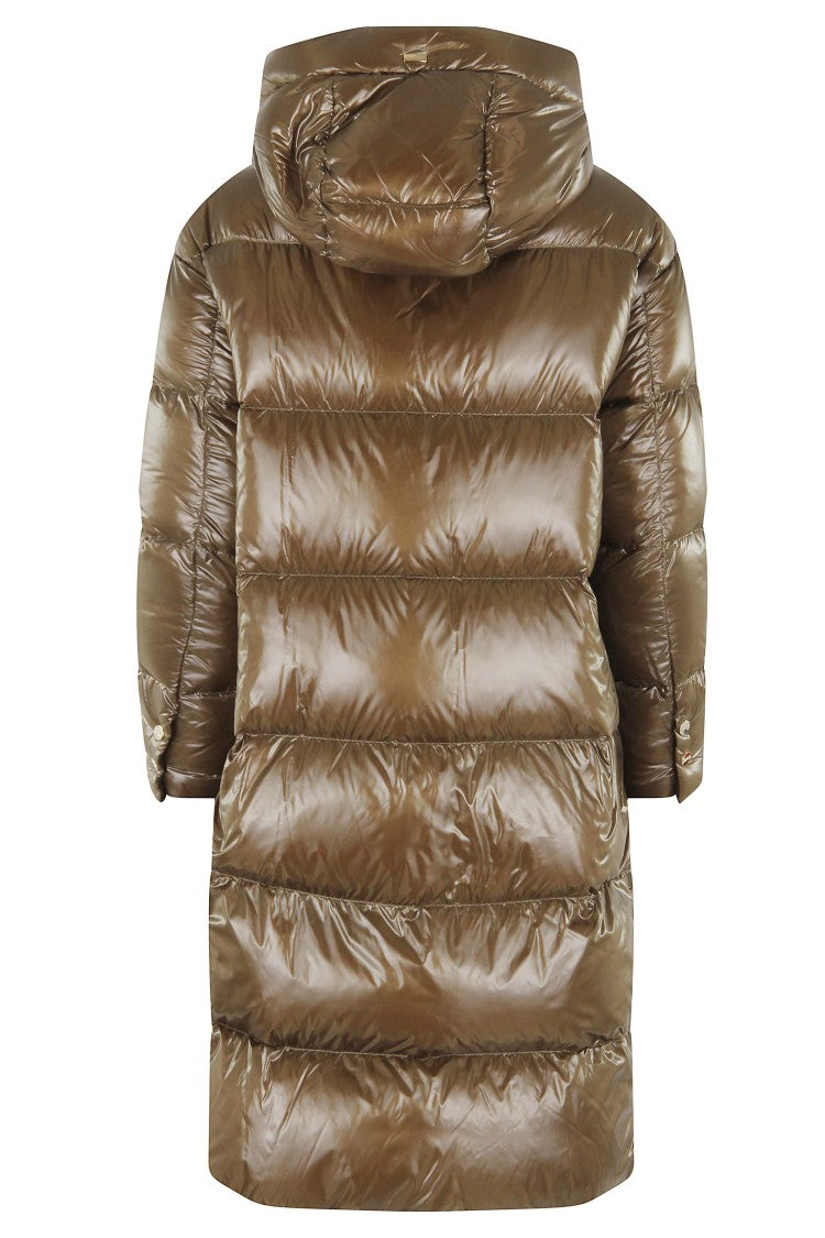 Herno Shiny Quilted Long Parka