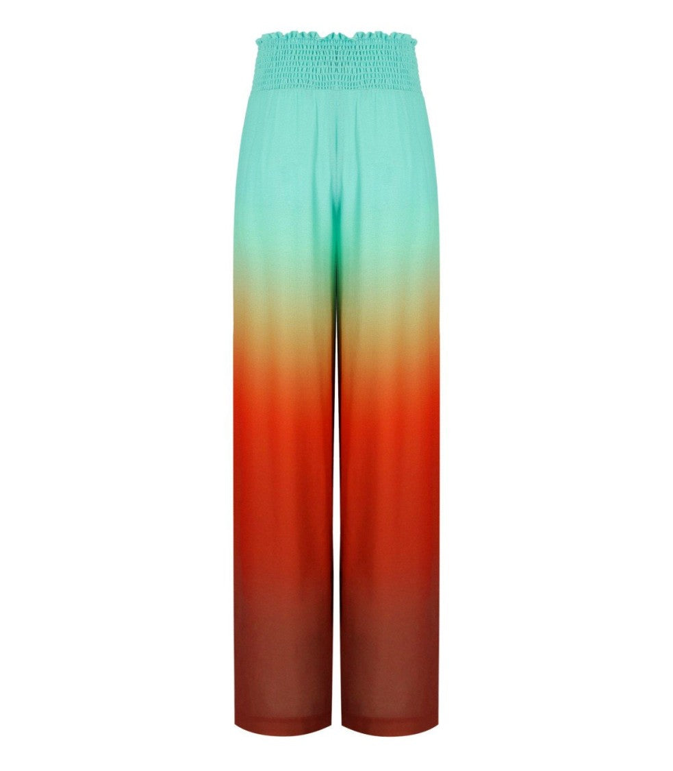 Essentiel Antwerp Hug Tie Dye Orange Pants