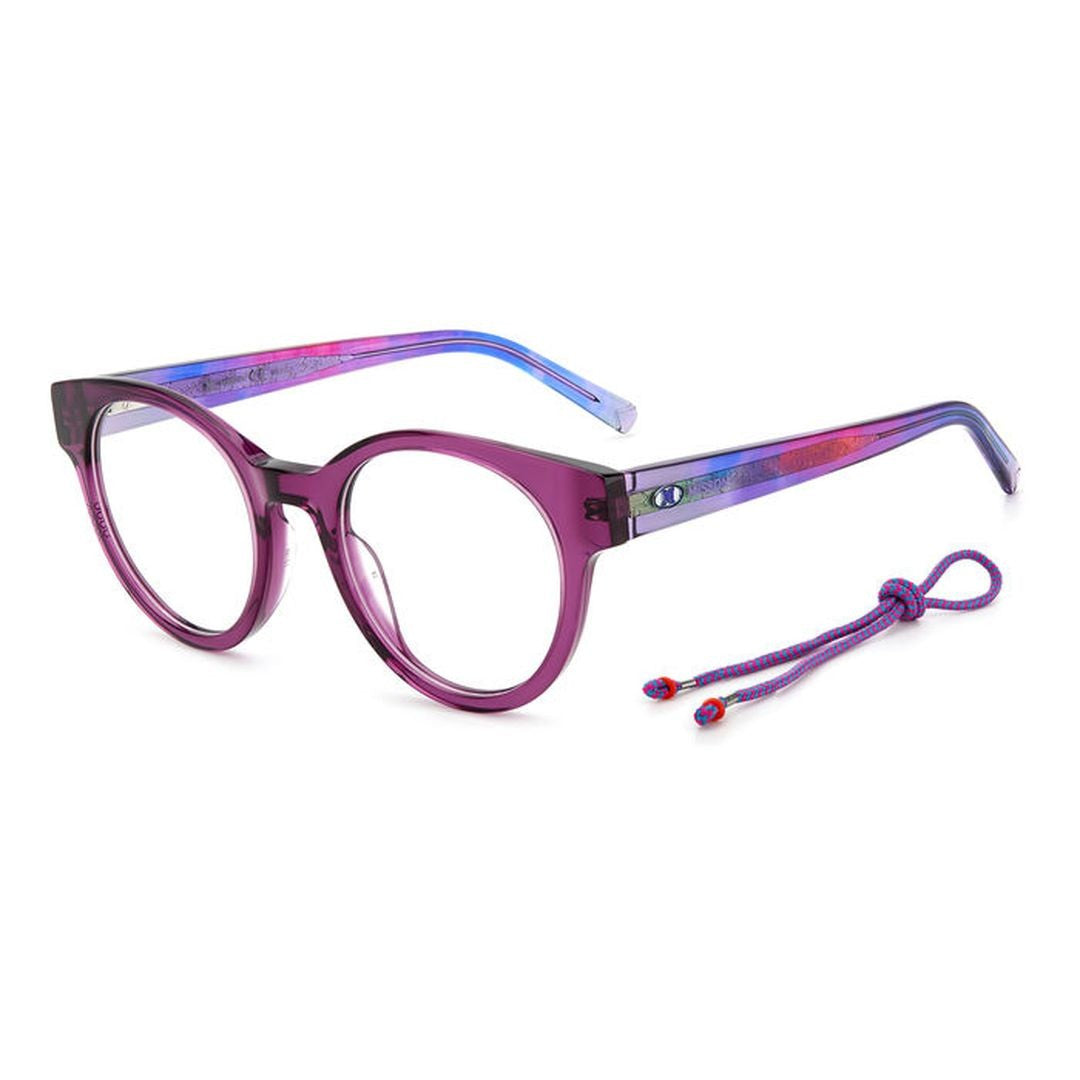 M Missoni Mmi 0130 Translucent Acetate Sunglasses With Artistic Gradient Temples