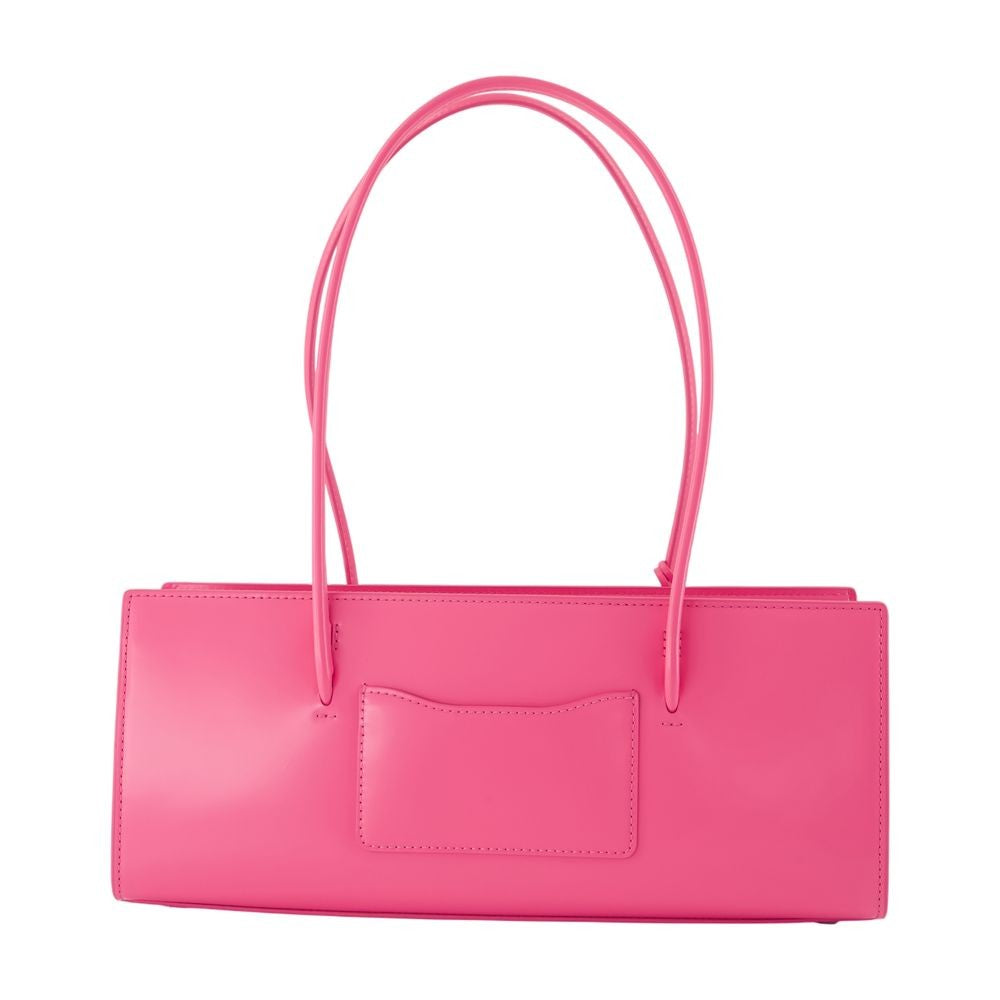 Marc Jacobs Mirror Satchel Shoulder Bag With Flower Charm