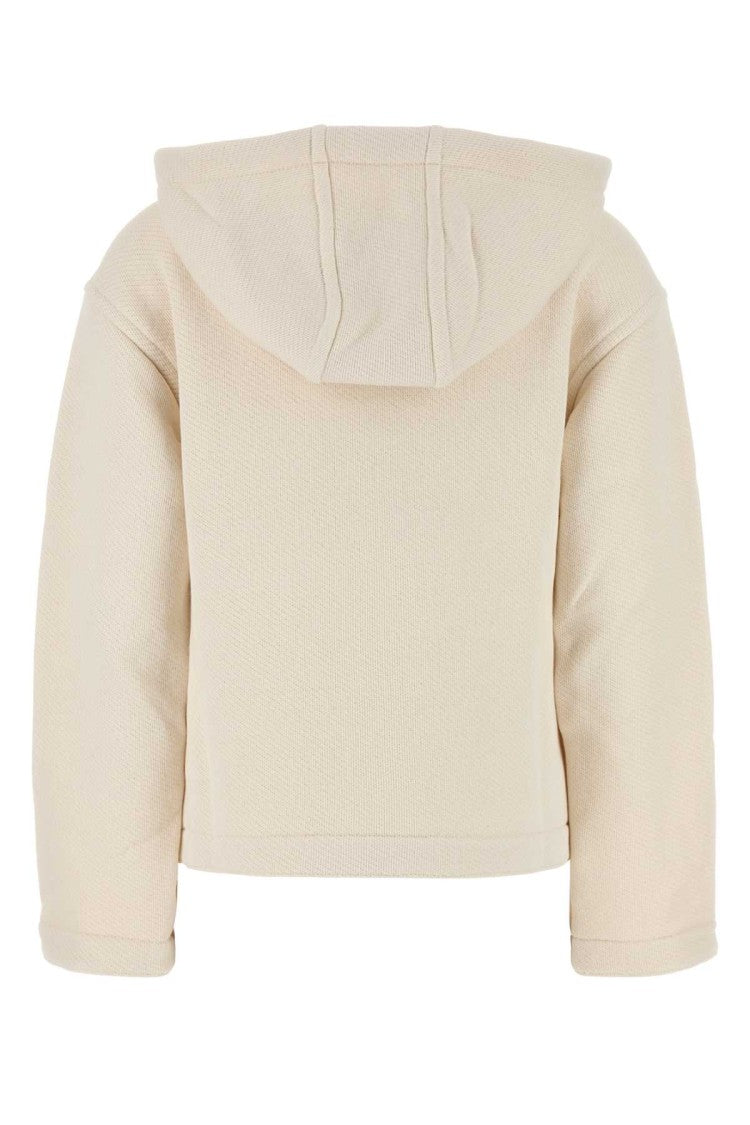 Max Mara Ivory Cotton Blend Gary Sweatshirt