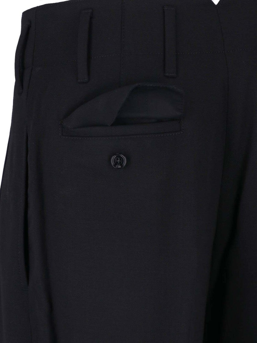 Ami Paris Straight-Leg Tailored Trousers In Virgin Wool By Ami Paris