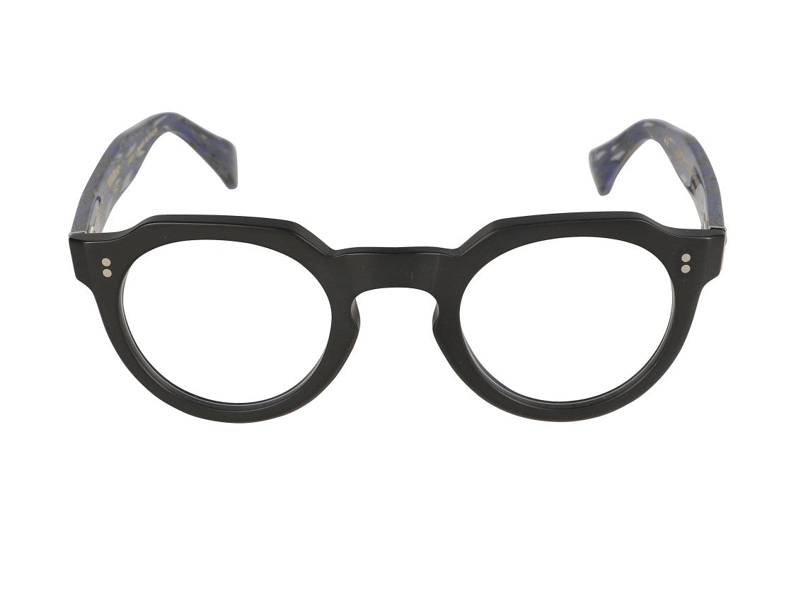 Kador Black Storiko Special Round Eyeglasses