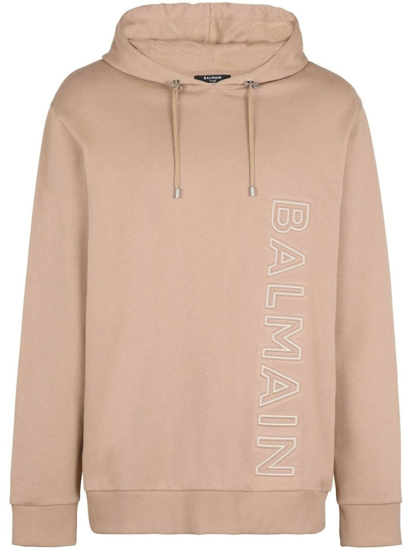 Balmain Balmain Embossed Reflect Hoodi